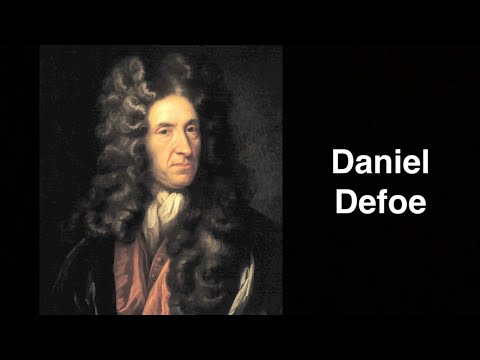 Daniel Defoe. English writer | English