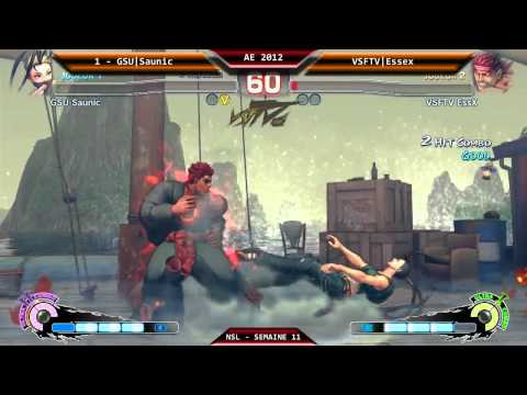 GSU|Saunic x VSFTV|Essex - NSL R11 - SSF4 AE 2012