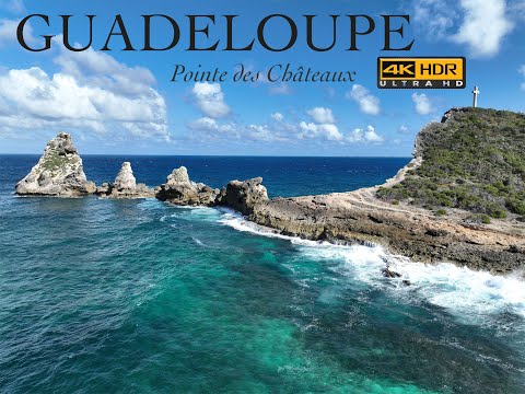 Pointe des Châteaux | Explore the beauty of Guadeloupe in 4K HDR 60fps
