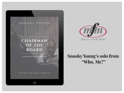Snooky Young Solo Transcription - Who, Me?