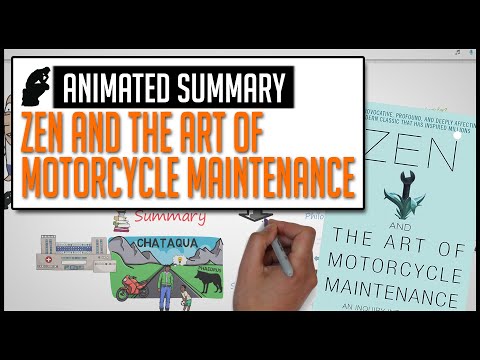 Zen and the Art of Motorcycle Maintenance by Robert M. Pirsig | Animated Summary and Review