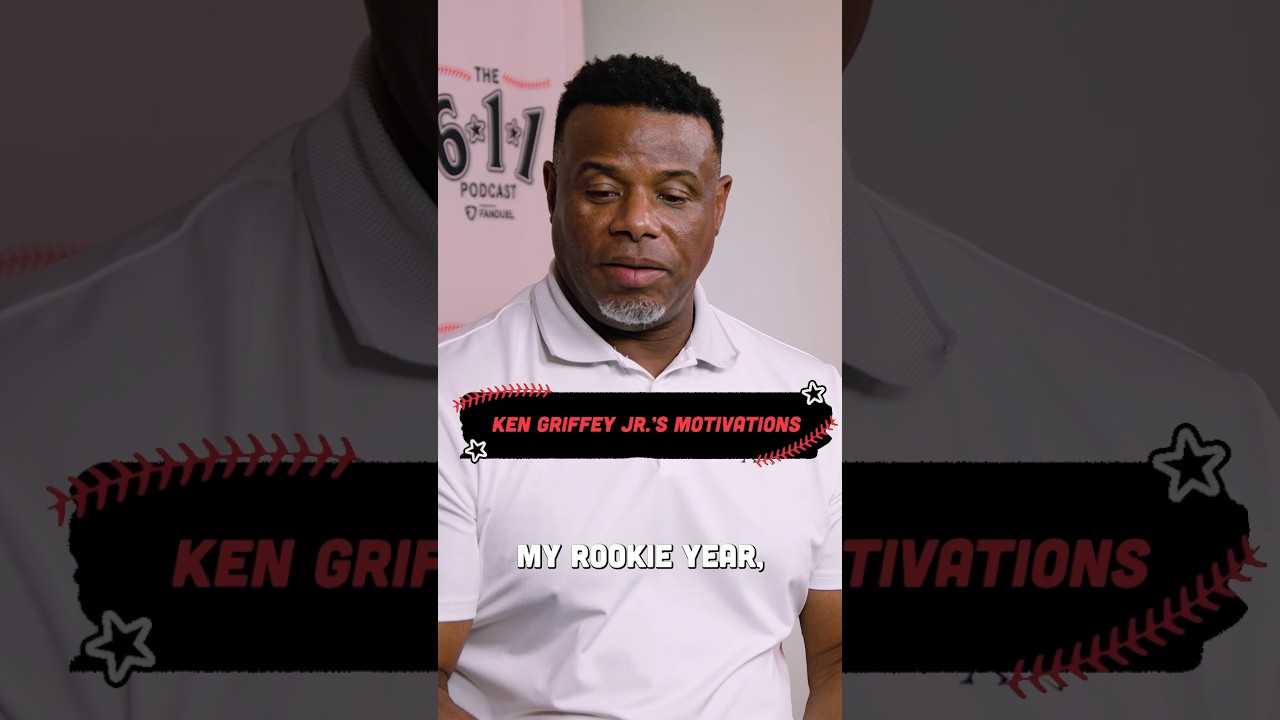 Lofty goals for a rookie… If you’re not named Ken Griffey Jr. 😅