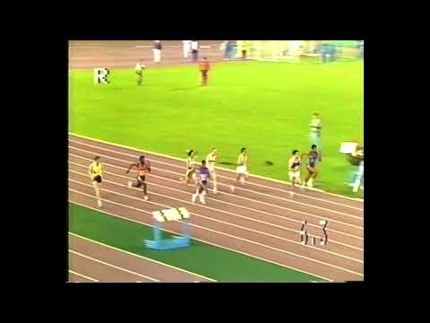 Steve Williams , Eugen Ray,  Silvio Leonard , Pietro Mennea  -mens 100m 1977 World Cup of Athletics