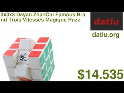 3x3x3 Dayan ZhanChi Famous Brand Trois Vitesses Magique Puzzle Cube Magic Cubes Ultra-smooth Speed