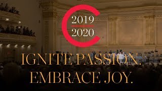 2019–2020 Season: Ignite Passion. Embrace Joy.