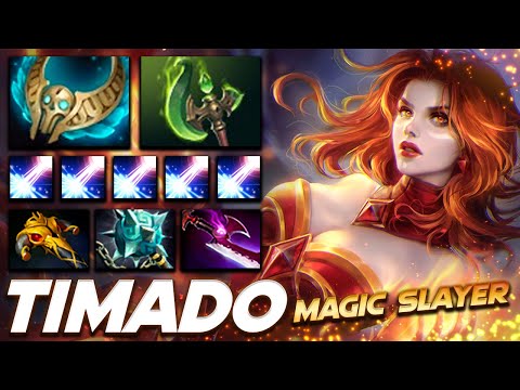 Timado Lina Magic Slayer - Dota 2 Pro Gameplay [Watch & Learn]