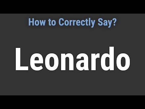 How to Pronounce Name Leonardo (Correctly!)