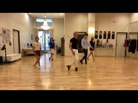Samba Choreography basic Steps - ballroom dance lessons in Los Angeles by Oleg Astakhov
