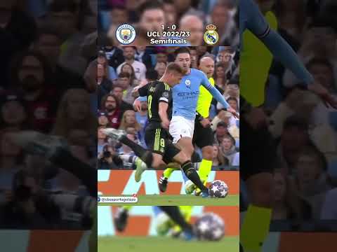 Manchester City vs Real Madrid | 2022/23 Champions League, Semifinals