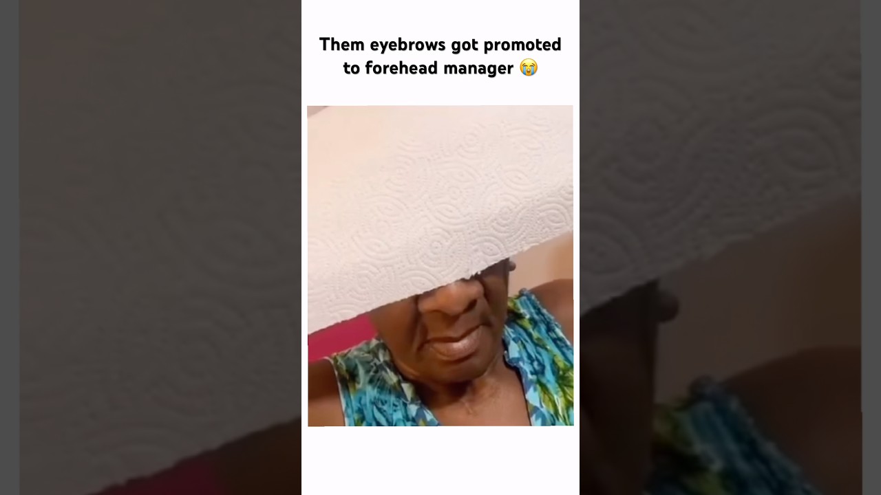 Those eyebrows are in bold font 😭