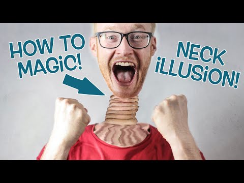 How to do Head Spinning Illusion Magic Trick!