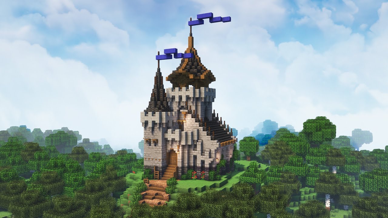 Minecraft: How to Build a Small Castle - Minecraft Builders