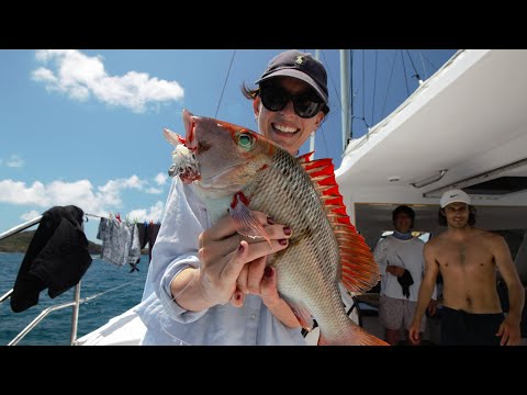 Catch and Cook in the Whitsundays - Free Range Sailing Ep 79 (Part 2)