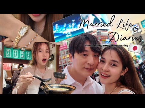 Matcha dates, luxury watch hunting in Tokyo 🇯🇵 | Married Life Diaries