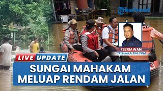 Kutai Barat Tergenang Air, Akses ke Pelabuhan Tering Terendam Banjir Luapan dari Sungai Mahakam