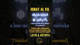 Download lagu Surat AL FIL Alam Taro Merdu Latin dan Artinya - Murottal AlQuran Juz 30 #alquran #islam #surah mp3