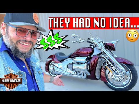 Harley-Davidson Dealership had no clue what this RARE Motorcycle was worth | Honda Rune