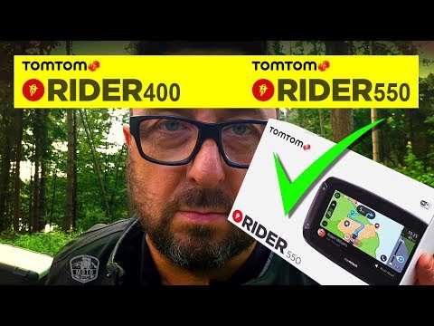 TomTom Rider 550 - better than the Raider 400?