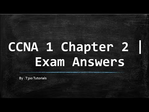 Cisco CCNA 1 v5 | Chapter 2 Configure a Network Operating System | Exam Questions & Answers