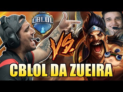 DRAVEN NO CBLOL VS BRTT E 4LAN TROLLANDO - CBLOL DA ZUEIRA #31