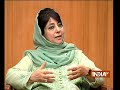 Kashmir issue cannot be solved with guns, talks with Pakistan only way out: Mehbooba Mufti