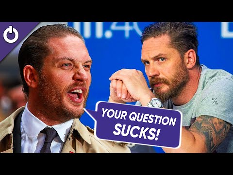 Tom Hardy Losing His Cool and Angry For 8 Minutes Straight