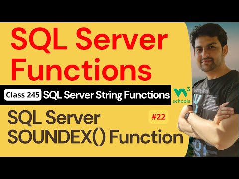 Sql Server Functions Sql Server String Functions Sql Server Soundex Function 22 245 Sql