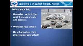preview picture of video 'Winter Weather Travel Safety'