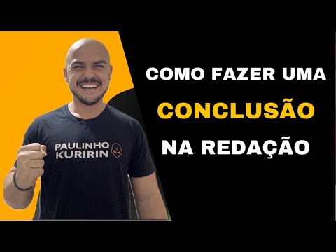 Como fazer uma conclusão