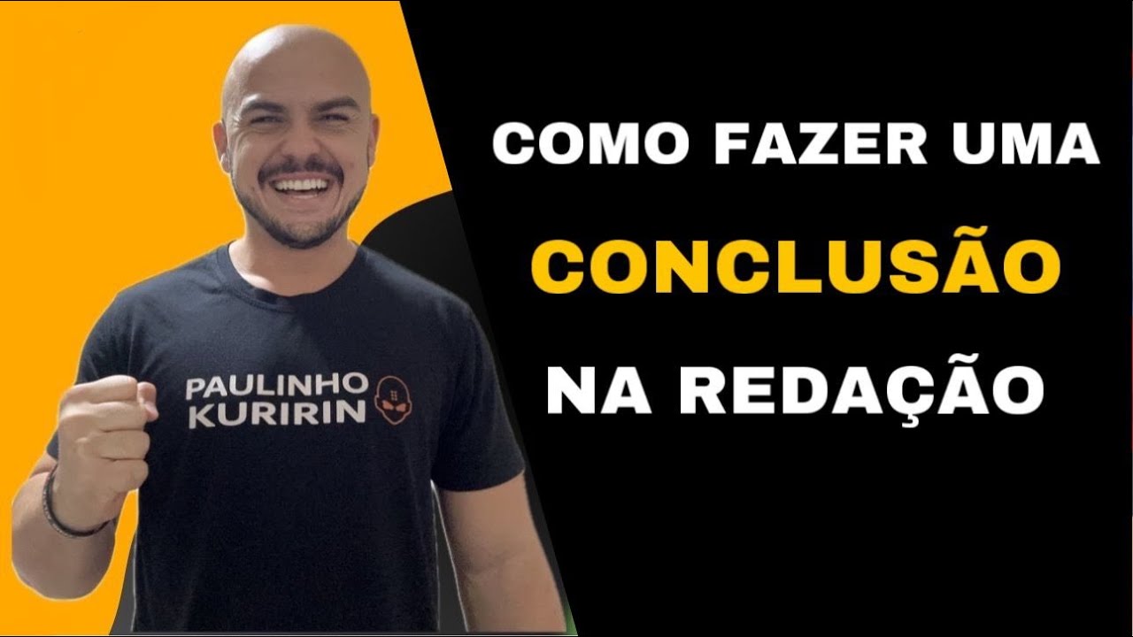 Como fazer uma conclusão