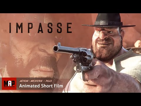 Action Western CGI 3D Animated Short ** IMPASSE** Film by James Hall at MDS
