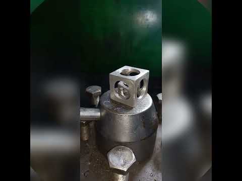 Куб в кубе - экзамен на мастерство токаря