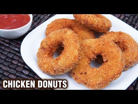 Crispy Chicken Donuts | Chicken Doughnuts | House Party Chicken Starter Recipe | Chicken Rings