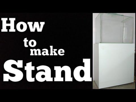 How To Make Aquarium Stand