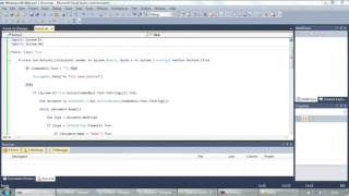 Working with XML files part 2   Reading XML Visual Basic HD, 720p