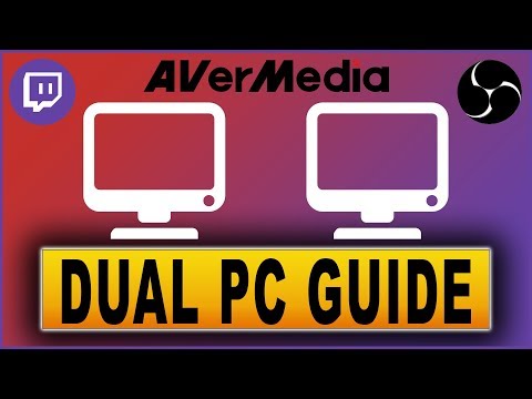 Dual PC Setup Guide für Streamer | AVerMedia Tutorial 2018