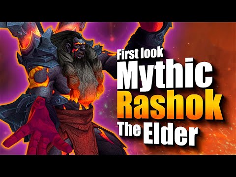 Mythic Rashok The Elder - First look | Aberrus, the Shadowed Crucible 10.1 PTR