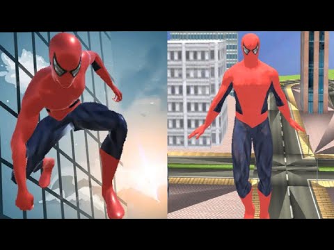 Flying spider hero : city crime battle : Games play
