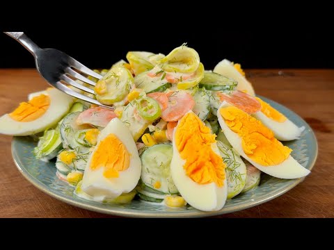 Zucchinisalat, der Bauchfett verbrennt! Meine Mutter hat 27 kg abgenommen