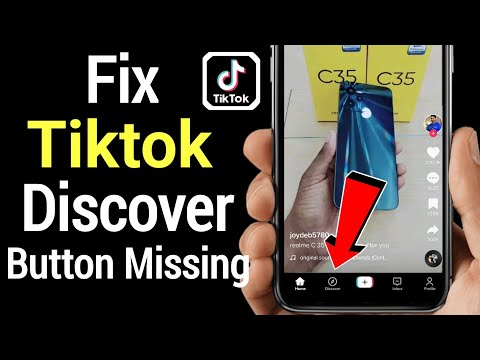 How To Fix Tiktok Discover Button Missing Problem || Discover Button Missing on Tiktok