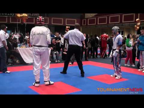Alex Lane vs Sean Mcarthy at Irish Open 2012