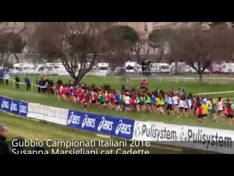 Susanna Marsigliani Campionati Italiani Cross 2016 Gubbio