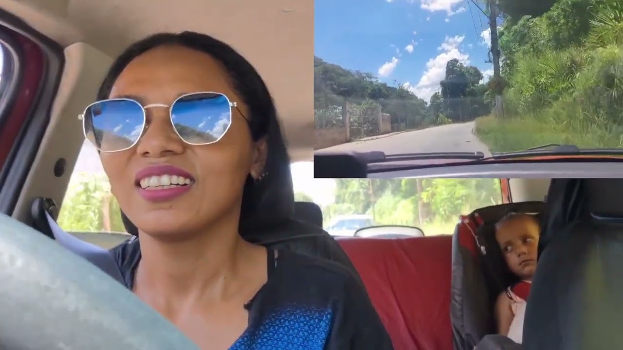 DIRIGINDO SOZINHA. VAMOS VISITAR OS PARENTES