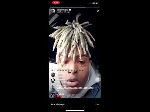 XXXTENTACIONのファンへの感動的な動画/スピーチ。マイアミで射殺される 18/06 - Instagram Live HD (XXXTENTACION's touching video/speech for his fans. Shot dead in Miami 18/06 - Instagram Live HD)