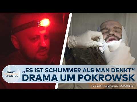 UKRAINE: Blutige Schlacht um Pokrowsk - "Es ist schlimmer als man denkt" - Lebenretten im Lazarett