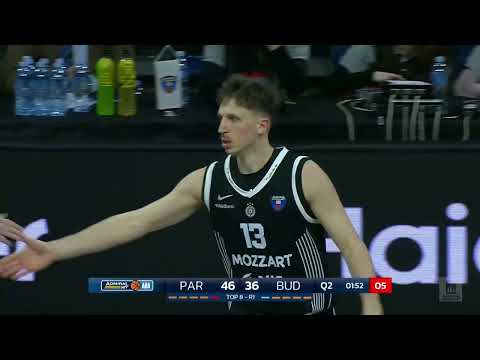 AdmiralBet ABA League 2025/26, ext. HL, Top 8 R1: Partizan Mozzart Bet - Budućnost VOLI (15.2.26)
