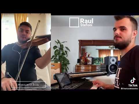 Marius De La Zălau și Raul Stefoni colaborare online🎻🎹