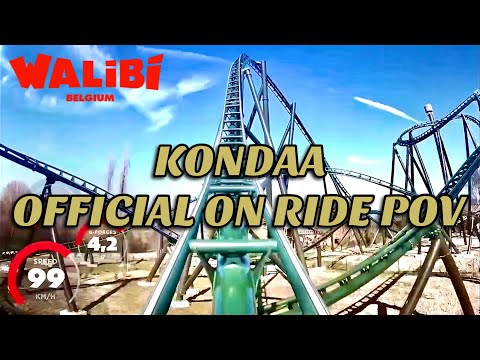 Kondaa (Walibi Belgium) Official On Ride POV