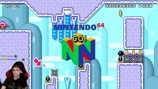 We Ran Into a Tough Kaizo Level in SMM2 Co-op