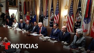 Trump se reúne con su Gabinete en la Casa Blanca 